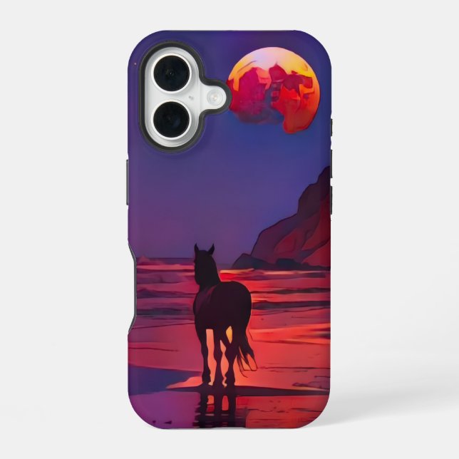 Fantasy art iPhone 16 case (Back)