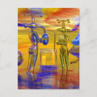 fantasy art paintings, fantasy painting postcard