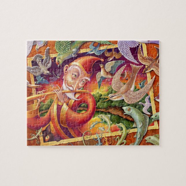 Fantasy art puzzle, Magic Flute Jigsaw Puzzle (Horizontal)