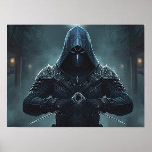 Fantasy Art: “The Whisperer of Arcane Shadows” Poster