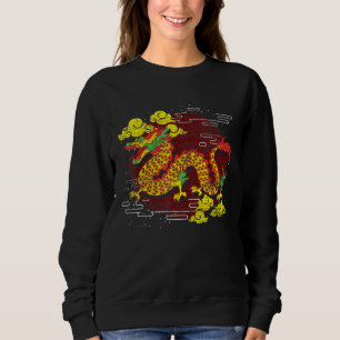 Fantasy Asian Animal Mythical Creature Chinese Dra Sweatshirt