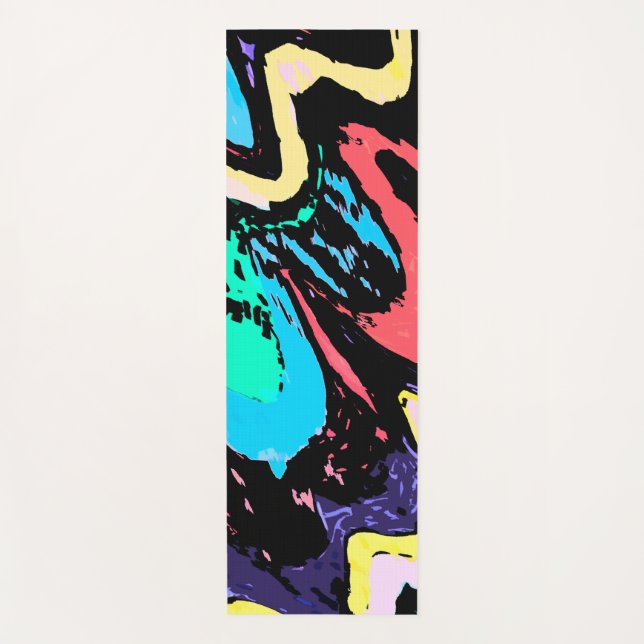 Fantasy at sea yoga mat (Front)