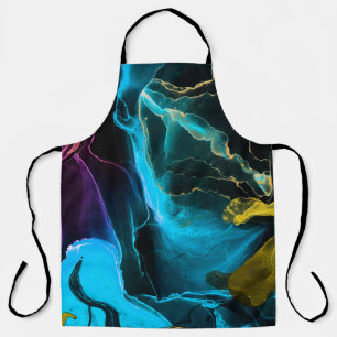 Fantasy Background. Macro Photo Paint. Faded Aweso Apron