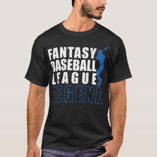 Fantasy Baseball League baseball funny bambino  T-Shirt