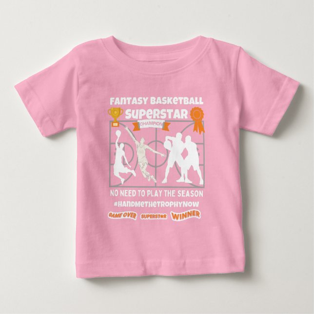 Fantasy basketball superstar game over T-Shirt (Front)