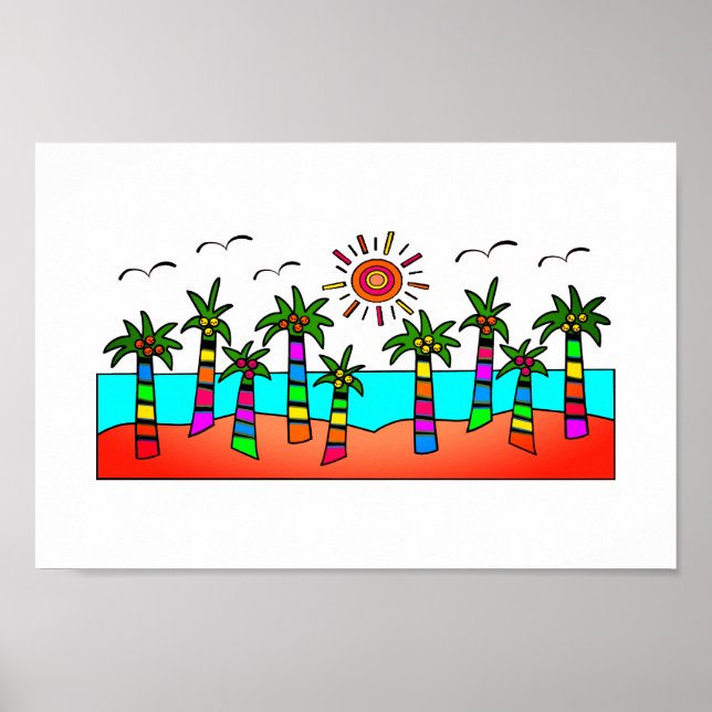 Fantasy Beach Poster (Front)