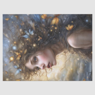 Fantasy Beautiful Butterfly Fairy Decoupage Tissue Paper