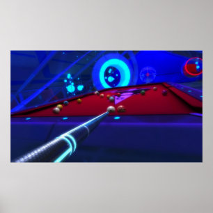 Fantasy Billiards Poster