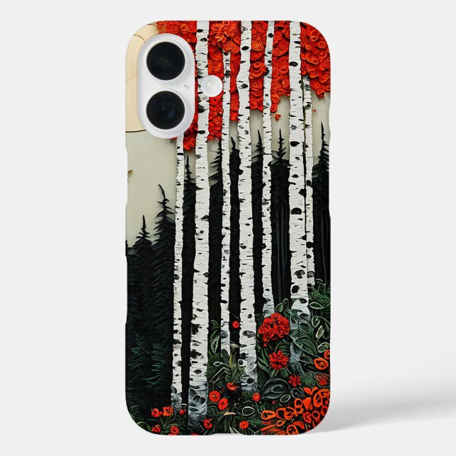 Fantasy birch forest Case-Mate iPhone case (Back)