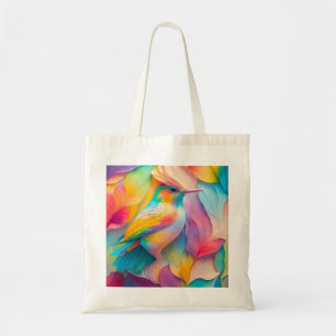 Fantasy Birds Silk Bird Tote Bag