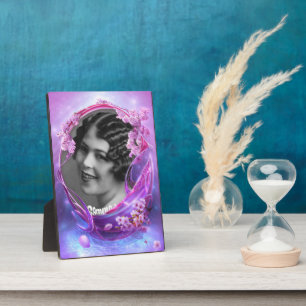 Fantasy  Blossoms and Water Art Frame Plaque