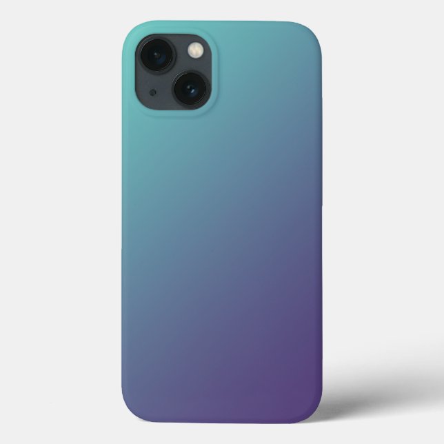 FANTASY Blue + Purple Gradient Colour Phone Case (Back)