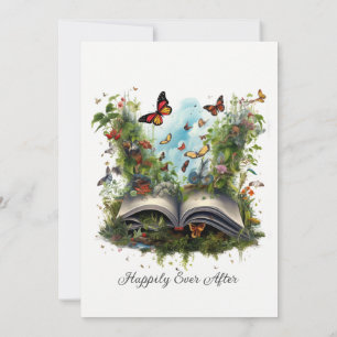 Fantasy Book Fairytale Whimsical Magical Unique Invitation