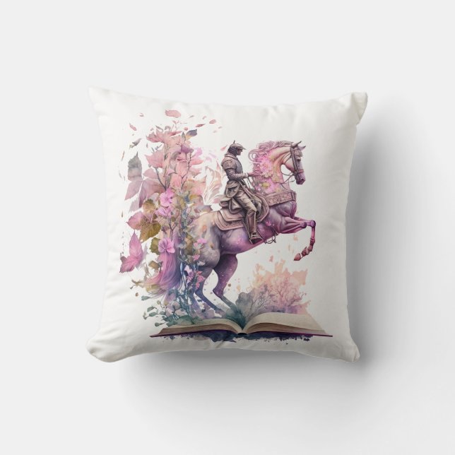 Fantasy Book Lover Design Cushion (Front)