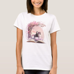 Fantasy Book Lover Design T-Shirt