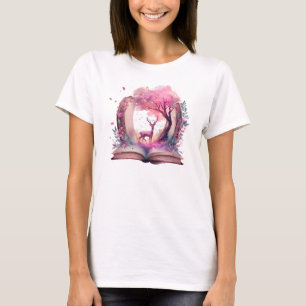 Fantasy Book Lover Design T-Shirt
