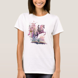 Fantasy Book Lover Design T-Shirt