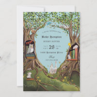 Fantasy Books for Baby Shower Light Blue