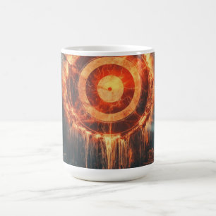 Fantasy Bullseye Symbol Digital Art Coffee Mug