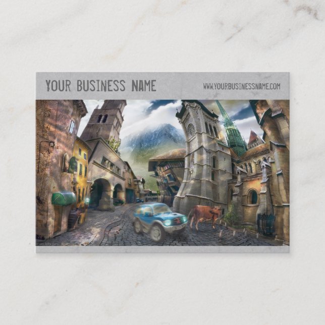 Fantasy Business Card (3.5x2.5) (Front)