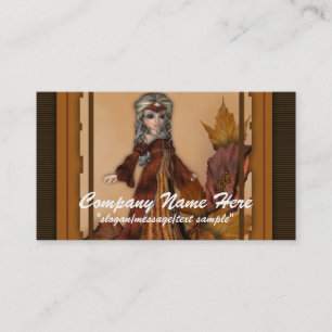 Fantasy Business Card :: Fall Season Queen