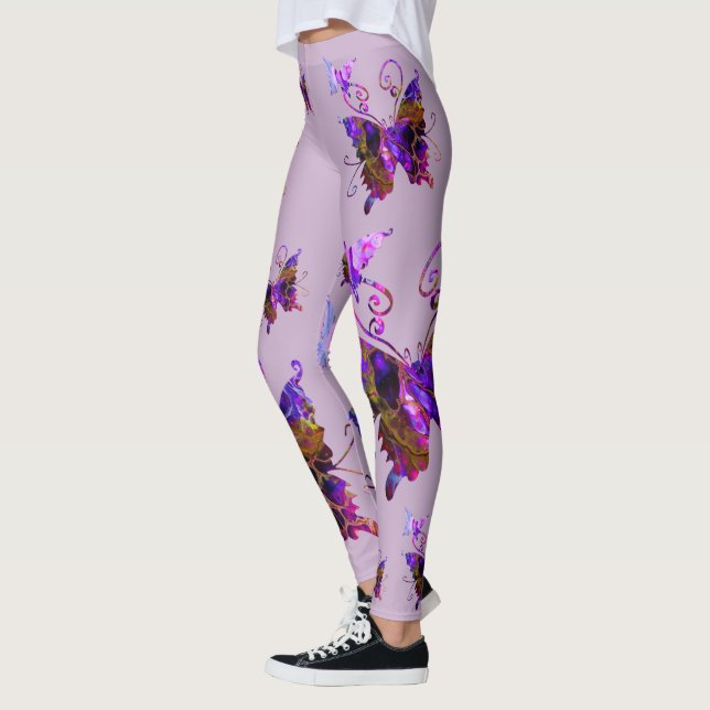 Fantasy Butterflies Leggings (Left)
