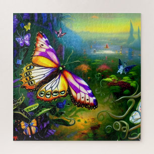 Fantasy Butterfly Journey  Jigsaw Puzzle