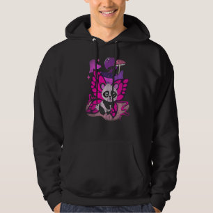 Fantasy Butterfly Mushroom Cute Animal Panda Hoodie