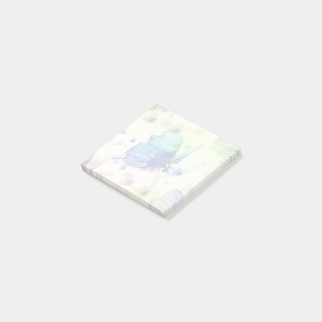 Fantasy Butterfly Post-it Notes (Angled)