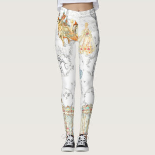 Fantasy Carousel Leggings Fairytale Magic