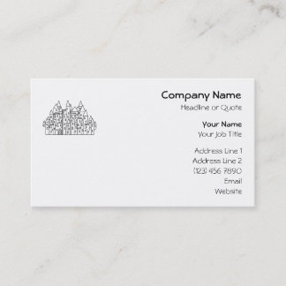 Fantasy Castle Business Card
