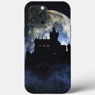 Fantasy castle during night iPhone 13 pro max case
