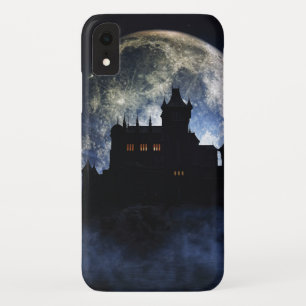 Fantasy castle during night iPhone XR case