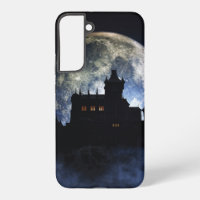 Fantasy castle during night