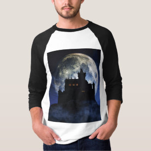 Fantasy castle during night T-Shirt