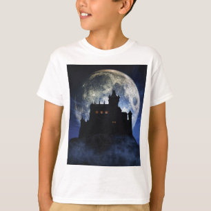 Fantasy castle during night T-Shirt