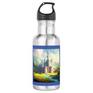 Fantasy Castle Happy Landscape 3 532 Ml Water Bottle