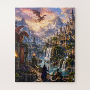 Fantasy Castle & Magical Kingdom Jigsaw Puzzle