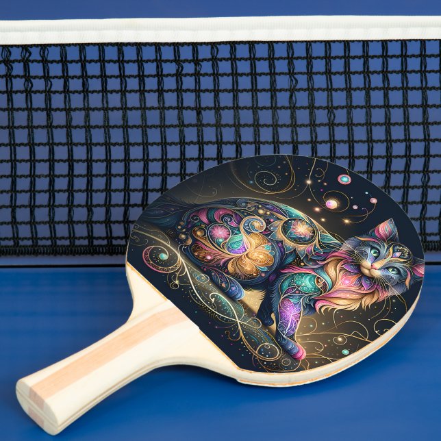 Fantasy Cat#1 Ping Pong Paddle (Insitu)