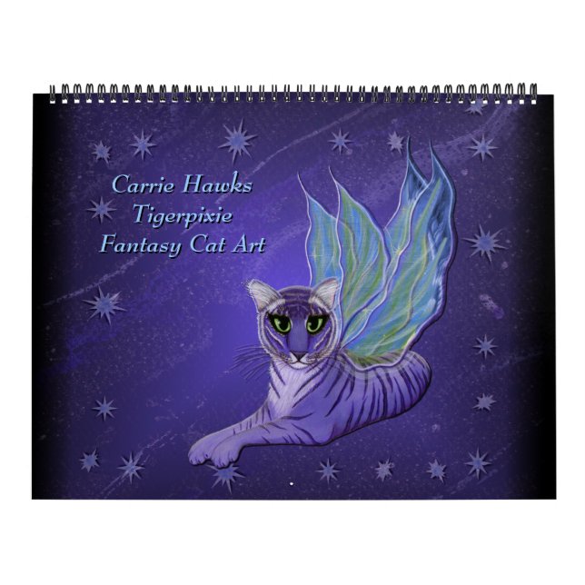 Fantasy Cat Art Calendar. Fairy Cats Calendar (Cover)