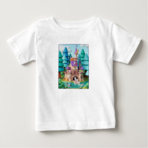 Fantasy Cat Castle  Baby T-Shirt