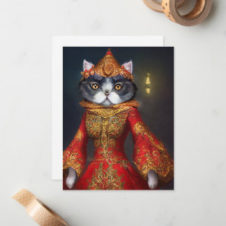 Fantasy Cat Notecard #SA4