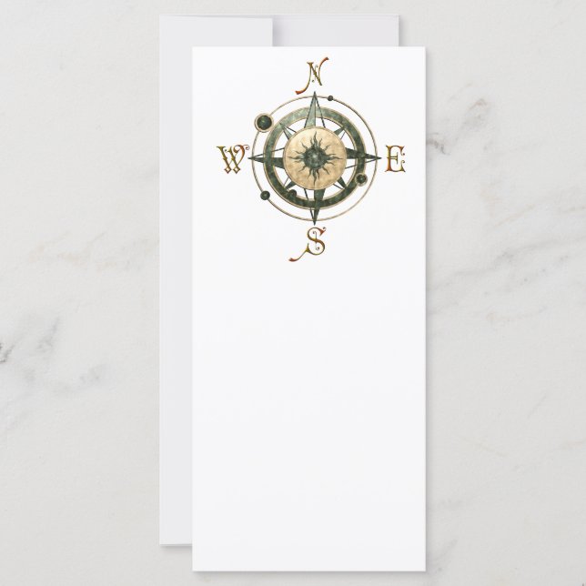 Fantasy (Celtic) Compass Design (Front)