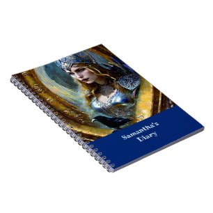 Fantasy Celtic Warrior Queen Notebook