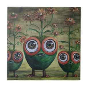 Fantasy Ceramic Tile, Small (4.25" x 4.25") Tile