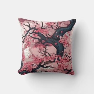 Fantasy Cherry Blossom Dreamscape Cushion