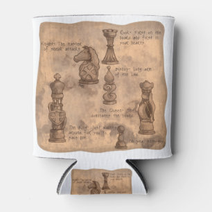 Fantasy Chessmen Can Cooler