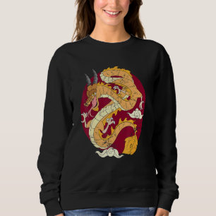 Fantasy China Dragon Asia Mythical Creature Chines Sweatshirt