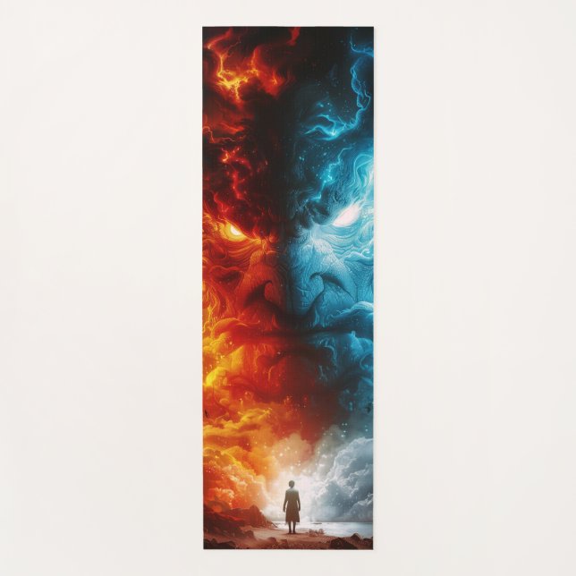 Fantasy - Choose any face you want Yoga Mat (Front)