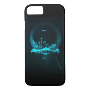Fantasy City in a Snowglobe iPhone 8/7 Case